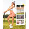 imageLittle Donkey Andy Womens Pleated Tennis Skirts Athletic Golf Skorts High Waisted Casual Workout Sports Running SkirtsAcopper Tan