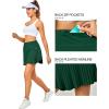 imageLittle Donkey Andy Womens Pleated Tennis Skirts Athletic Golf Skorts High Waisted Casual Workout Sports Running SkirtsAevergreen