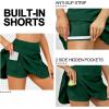 imageLittle Donkey Andy Womens Pleated Tennis Skirts Athletic Golf Skorts High Waisted Casual Workout Sports Running SkirtsAevergreen