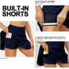 imageLittle Donkey Andy Womens Pleated Tennis Skirts Athletic Golf Skorts High Waisted Casual Workout Sports Running SkirtsAnavy Blue