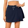 imageLittle Donkey Andy Womens Pleated Tennis Skirts Athletic Golf Skorts High Waisted Casual Workout Sports Running SkirtsAnavy Blue