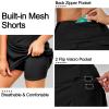imageLittle Donkey Andy Womens Pleated Tennis Skirts Athletic Golf Skorts High Waisted Casual Workout Sports Running SkirtsBblack