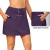 imageLittle Donkey Andy Womens Pleated Tennis Skirts Athletic Golf Skorts High Waisted Casual Workout Sports Running SkirtsBdark Purple
