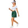 imageLittle Donkey Andy Womens Pleated Tennis Skirts Athletic Golf Skorts High Waisted Casual Workout Sports Running SkirtsBgalapagos Green