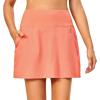 imageLittle Donkey Andy Womens Pleated Tennis Skirts Athletic Golf Skorts High Waisted Casual Workout Sports Running SkirtsBmelon