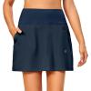 imageLittle Donkey Andy Womens Pleated Tennis Skirts Athletic Golf Skorts High Waisted Casual Workout Sports Running SkirtsBnavy Blue