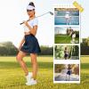 imageLittle Donkey Andy Womens Pleated Tennis Skirts Athletic Golf Skorts High Waisted Casual Workout Sports Running SkirtsBnavy Blue
