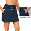 imageLittle Donkey Andy Womens Pleated Tennis Skirts Athletic Golf Skorts High Waisted Casual Workout Sports Running SkirtsBnavy Blue