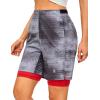 imageLittle Donkey Andy Womens Quick Dry Board Shorts 9quot Lightweight Stretch Swim Beach Shorts with Liner and PocketsBlack Tie Dye