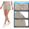 imageLittle Donkey Andy Womens Quick Dry Running Shorts 3 Inch Breathable Golf Hiking Athletic Shorts with Liner Air Hole Tech