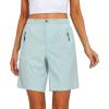 imageLittle Donkey Andy Womens Quick Dry Shorts Hiking Camping GALF Silver Sage Size XLBlue