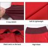 imageLittle Donkey Andy Womens QuickDry Running Shorts High Waist Stretch Workout Hiking Bicycle Athletic Shorts with LinerB4builtin Boxer Red
