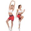 imageLittle Donkey Andy Womens QuickDry Running Shorts High Waist Stretch Workout Hiking Bicycle Athletic Shorts with LinerB4builtin Boxer Red