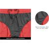 imageLittle Donkey Andy Womens QuickDry Running Shorts High Waist Stretch Workout Hiking Bicycle Athletic Shorts with LinerC4builtin Brief Red