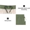 imageLittle Donkey Andy Womens QuickDry Running Shorts High Waist Stretch Workout Hiking Bicycle Athletic Shorts with LinerC5builtin Brief Sage