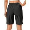 imageLittle Donkey Andy Womens Stretch Hiking Shorts Quick Dry Lightweight Athletic Shorts for Running GolfBlack