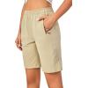imageLittle Donkey Andy Womens Stretch Hiking Shorts Quick Dry Lightweight Athletic Shorts for Running GolfKhaki