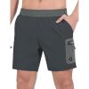 imageLittle Donkey Andy Mens 7 Inches Quick Dry Golf Shorts Stretch Lightweight Hiking Shorts with Liner and Pockets