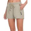 imageLittle Donkey Andy Womens Quick Dry Running Shorts 3 Inch Breathable Golf Hiking Athletic Shorts with Liner Air Hole Tech