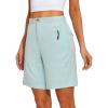 imageLittle Donkey Andy Womens Quick Dry Shorts Hiking Camping GALF Silver Sage Size XLBlue