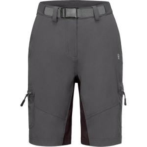 imageLittle Donkey Andy Womens Lightweight Quick Dry Hiking Shorts Golf Shorts Zippered PocketsGray