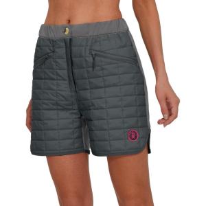 imageLittle Donkey Andy Womens Lightweight Quilted Puffer Shorts Winter Warm Outdoor Hiking RunningGrey