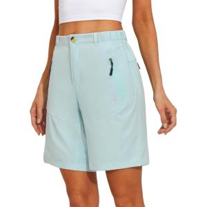 imageLittle Donkey Andy Womens Quick Dry Shorts Hiking Camping GALF Silver Sage Size XLBlue