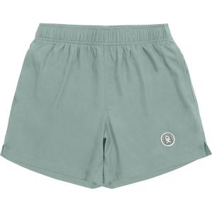 imageLittle Donkey Andy Womens QuickDry Running Shorts High Waist Stretch Workout Hiking Bicycle Athletic Shorts with LinerC10builtin Brief Light Gray