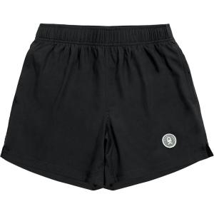 imageLittle Donkey Andy Womens QuickDry Running Shorts High Waist Stretch Workout Hiking Bicycle Athletic Shorts with LinerC1builtin Brief Black