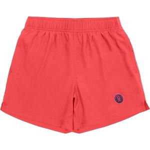 imageLittle Donkey Andy Womens QuickDry Running Shorts High Waist Stretch Workout Hiking Bicycle Athletic Shorts with LinerC4builtin Brief Red