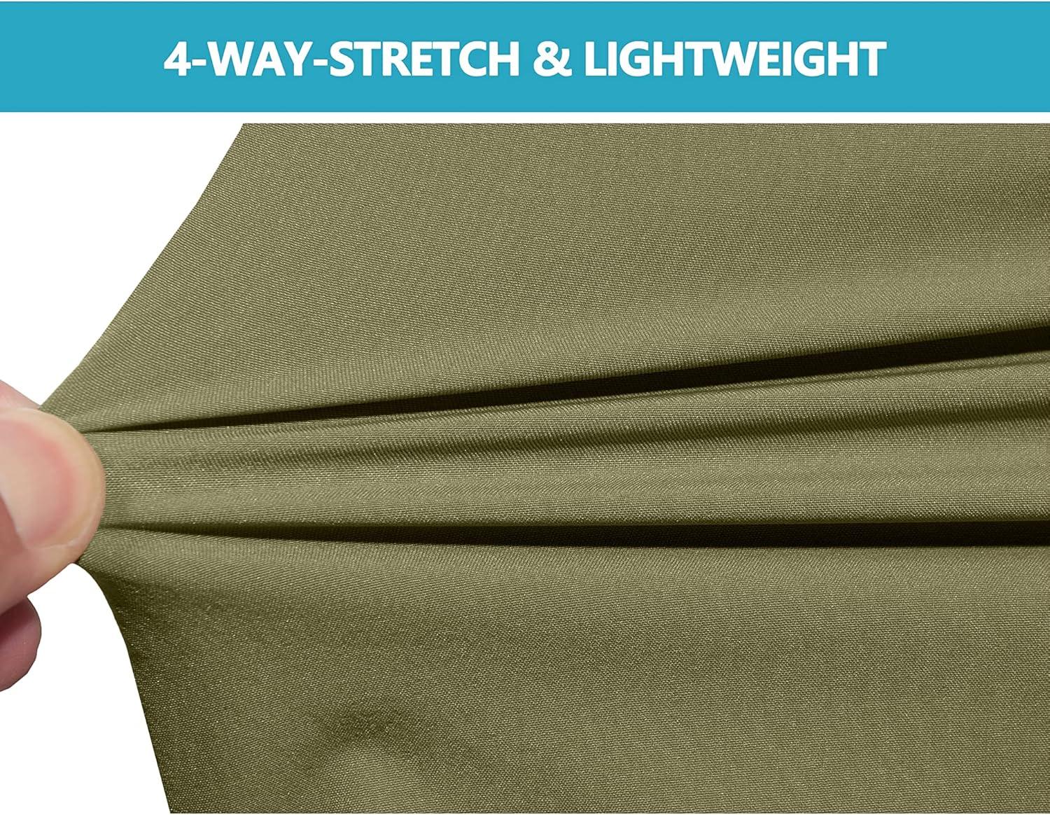 imageLittle Donkey Andy Womens Quick Dry Capri 34 Hiking Lightweight Stretch WaterResistant Pants Golf CasualGreenbrier