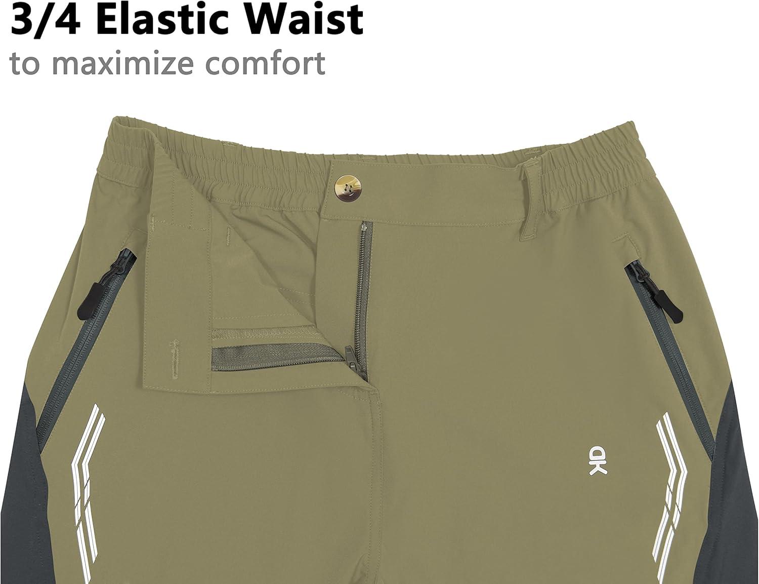 imageLittle Donkey Andy Womens Quick Dry Water Repellent Outdoor Pants Lightweight UPF 50 Cool Hiking TravelKhaki