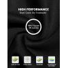 imageLittle Donkey Andy Boys Quick Dry Tracksuits Stretch Durable Sweet Suit for Boys Breathable Boys ActivewearBlack