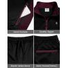 imageLittle Donkey Andy Boys Quick Dry Tracksuits Stretch Durable Sweet Suit for Boys Breathable Boys ActivewearBlack