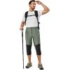 imageLittle Donkey Andy Mens Quick Dry 34 Pants Capri Shorts Lightweight Hiking Running Travel CasualGreenbrier