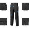 imageLittle Donkey Andy Mens Stretch Convertible Pants ZipOff Lightweight QuickDry Hiking Fishing Travel PantsBlack