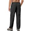 imageLittle Donkey Andy Mens Stretch Convertible Pants ZipOff Lightweight QuickDry Hiking Fishing Travel PantsBlack
