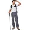 imageLittle Donkey Andy Mens Stretch Convertible Pants ZipOff Lightweight QuickDry Hiking Fishing Travel PantsCapris Grey
