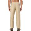 imageLittle Donkey Andy Mens Stretch Convertible Pants ZipOff Lightweight QuickDry Hiking Fishing Travel PantsCapris Khaki