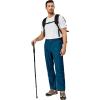 imageLittle Donkey Andy Mens Stretch Convertible Pants ZipOff Lightweight QuickDry Hiking Fishing Travel PantsCapris Navy Blue