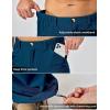 imageLittle Donkey Andy Mens Stretch Convertible Pants ZipOff Lightweight QuickDry Hiking Fishing Travel PantsCapris Navy Blue