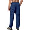 imageLittle Donkey Andy Mens Stretch Convertible Pants ZipOff Lightweight QuickDry Hiking Fishing Travel PantsNavy Blue