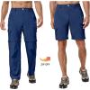 imageLittle Donkey Andy Mens Stretch Convertible Pants ZipOff Lightweight QuickDry Hiking Fishing Travel PantsNavy Blue