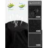 imageLittle Donkey Andy Quick Dry Mens Track Suits 2 Piece Set Stretch Durable Jogging Suit for Men Breathable SweatsuitsBlack