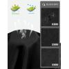imageLittle Donkey Andy Quick Dry Mens Track Suits 2 Piece Set Stretch Durable Jogging Suit for Men Breathable SweatsuitsRaglanblack