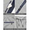 imageLittle Donkey Andy Quick Dry Mens Track Suits 2 Piece Set Stretch Durable Jogging Suit for Men Breathable SweatsuitsRaglanlight Grey