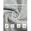 imageLittle Donkey Andy Quick Dry Mens Track Suits 2 Piece Set Stretch Durable Jogging Suit for Men Breathable SweatsuitsRaglanlight Grey