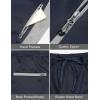 imageLittle Donkey Andy Quick Dry Mens Track Suits 2 Piece Set Stretch Durable Jogging Suit for Men Breathable SweatsuitsRaglannavy