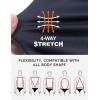 imageLittle Donkey Andy Quick Dry Mens Track Suits 2 Piece Set Stretch Durable Jogging Suit for Men Breathable SweatsuitsRaglannavy