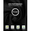 imageLittle Donkey Andy Quick Dry Sweatsuits for Girls Durable Stretch Girls Tracksuit for Outdoor Travel JoggingBlack